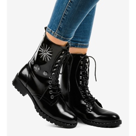 Botas de trabalho pretas SA8023 preto 2