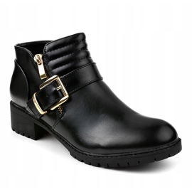 Botas pretas Chelsea LM-209 preto 1