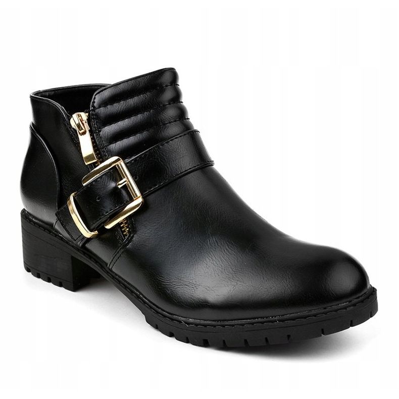 Botas pretas Chelsea LM-209 preto 1