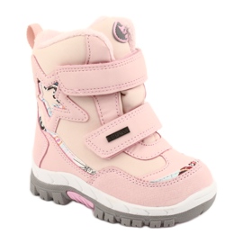 Botas American Club com membrana estrela rosa RL37 1