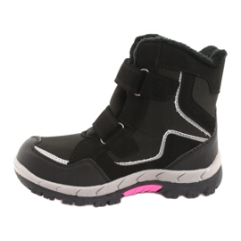 American Club Botas de membrana americanas HL26 preto rosa cinza 2