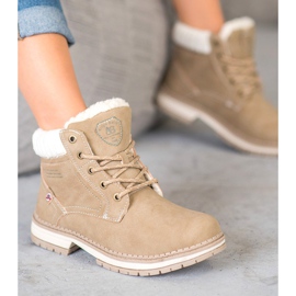 Arrigo Bello Trappers da moda castanho 1