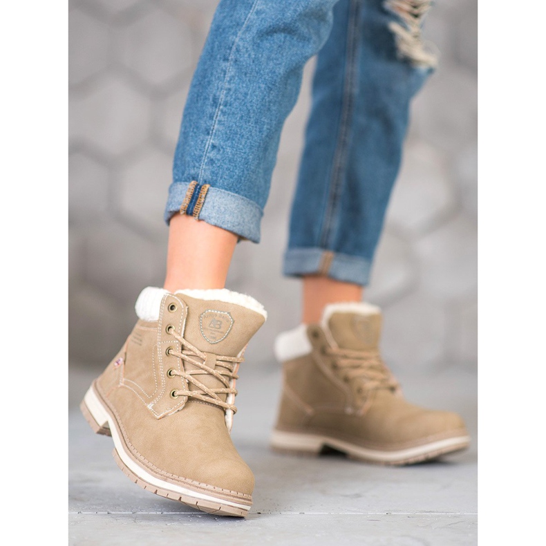 Arrigo Bello Trappers da moda marrom 2
