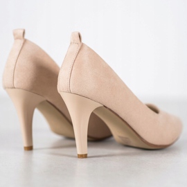 J. Star Bombas confortáveis castanho 1