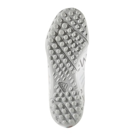 Chuteira Adidas Nemeziz Messi 17.4 TF Jr S77207 branco 2