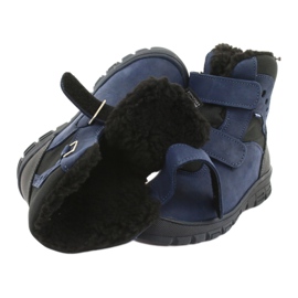 Botas com membrana Mazurek 1353 azul marinho preto 4 Botas com membrana Mazurek 1353 azul marinho preto 4