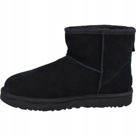 Logotipo de borracha mini Ugg Classic W 1108231-BLK preto 1