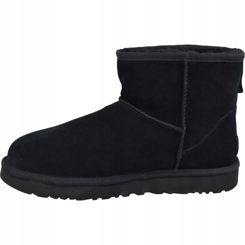 Logotipo de borracha mini Ugg Classic W 1108231-BLK preto 1