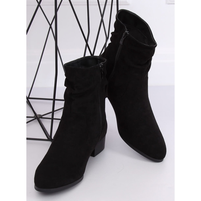 Botas femininas clássicas pretas YK-101 pretas preto 2