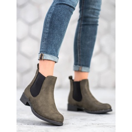 SDS Botas Chelsea com cristais verde 2 SDS Botas Chelsea com cristais verde 2