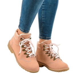 Botas isoladas rosa DS1702 1