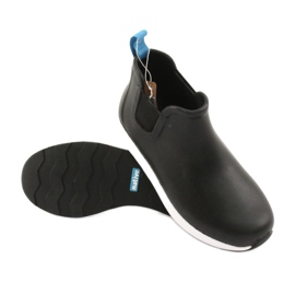 Native Ap Rain Jiffy Black Shell White Jiffy Rubber branco preto 3