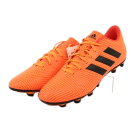 Chuteiras Adidas Nemeziz 18.4 FxG M DA9594 laranja 2