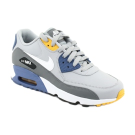 Nike Air Max 90 litros Gs Jr 833412-026 branco azul cinza 1