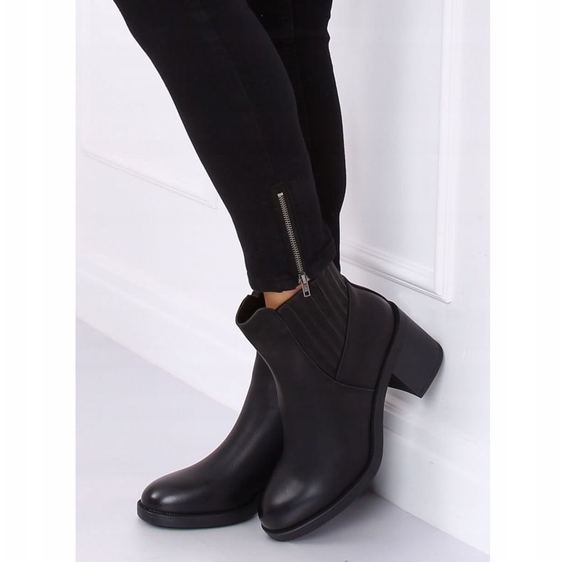 Botas pretas Chelsea pretas 8017 pretas preto 1