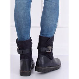 Botas com isolamento preto BM-9063 Preto 1