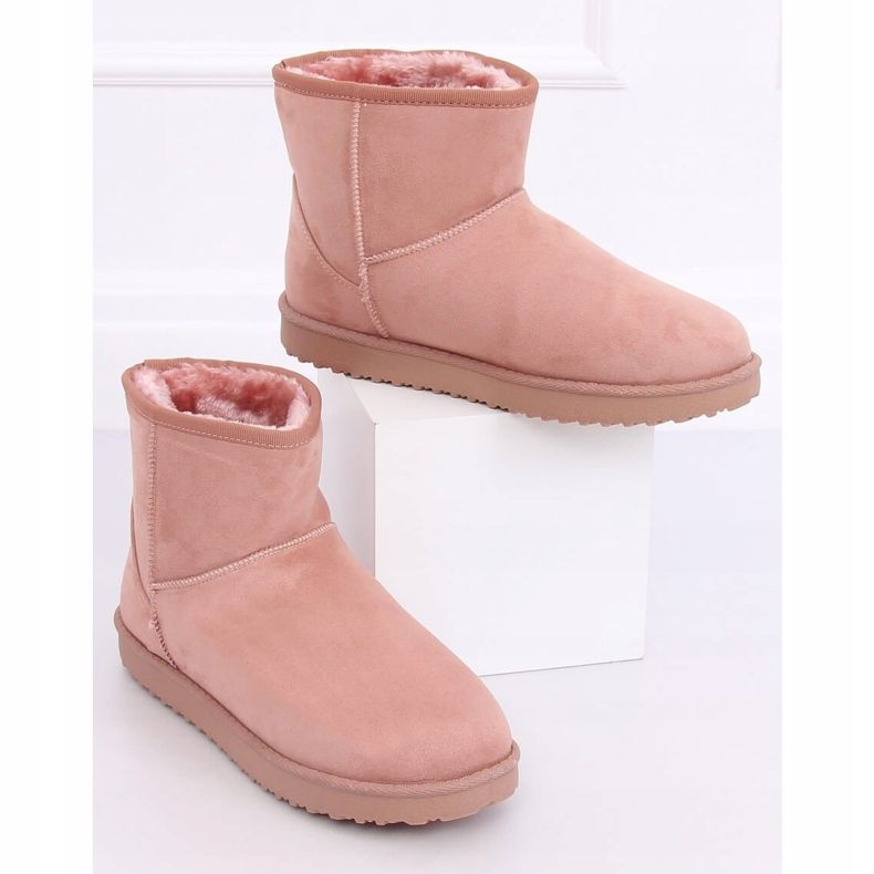 Botas de neve Emusy curto rosa LV56P rosa 1 Botas de neve Emusy curto rosa LV56P rosa 1