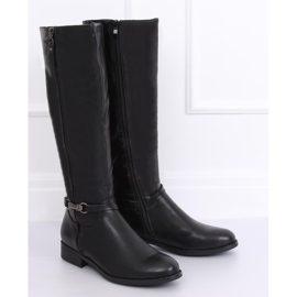 Botas de equitação femininas pretas SP37 pretas preto 1