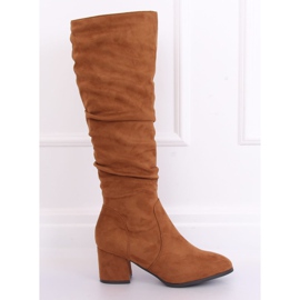 Salto alto camelo 280 Camel II Type castanho 2