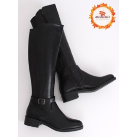 Botas femininas pretas G-7602 pretas preto 1