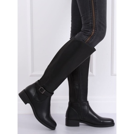 Botas femininas pretas G-7602 pretas preto 2