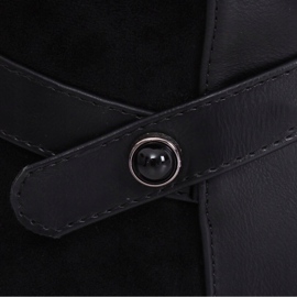 Botas pretas para mulheres pretas G-7603 pretas preto 2