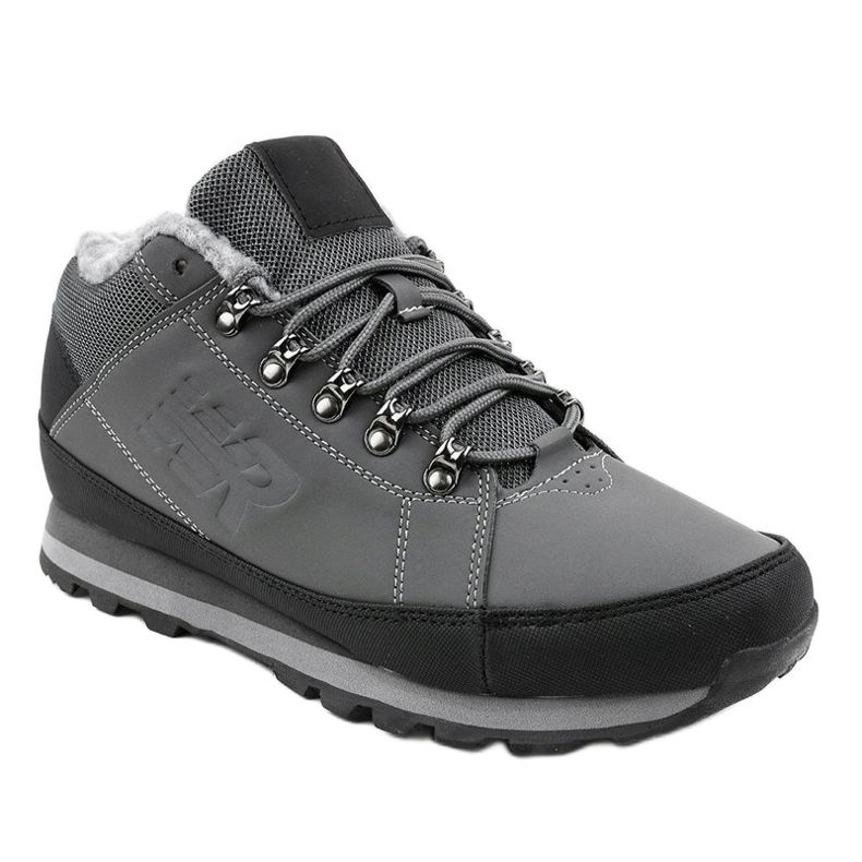 Botas de neve isoladas cinza 9WH917 preto 1