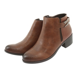 M.Daszyński Botas Jodhpur com fivela Daszyński bronze 1919 castanho 4