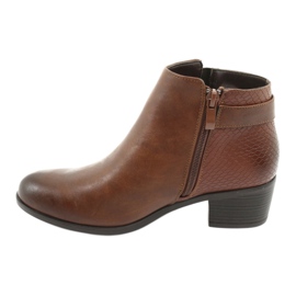 M.Daszyński Botas Jodhpur com fivela Daszyński bronze 1919 marrom 2