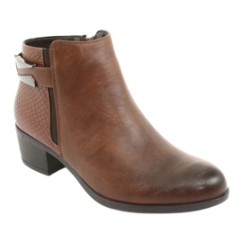 M.Daszyński Botas Jodhpur com fivela Daszyński bronze 1919 castanho 1