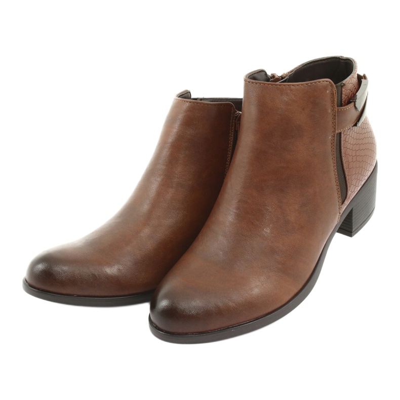 M.Daszyński Botas Jodhpur com fivela Daszyński bronze 1919 castanho 3