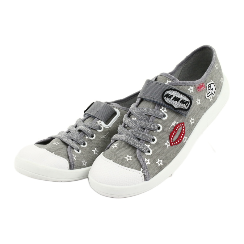 Calçados infantis Befado 251Q095 vermelho cinza 3