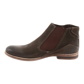 Riko Jodhpur botas isoladas 863 inserção marrom 2