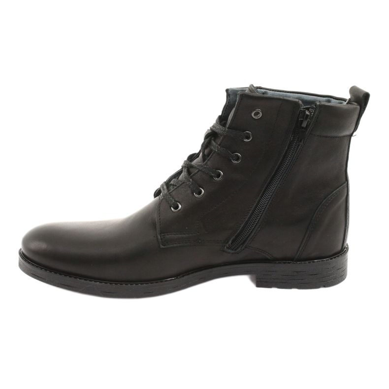 Botas de cano alto e botins Riko 884 pretos 2