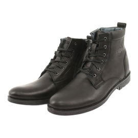 Botas de cano alto e botins Riko 884 pretos 3