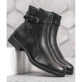 J. Star Botas pretas quentes preto 1