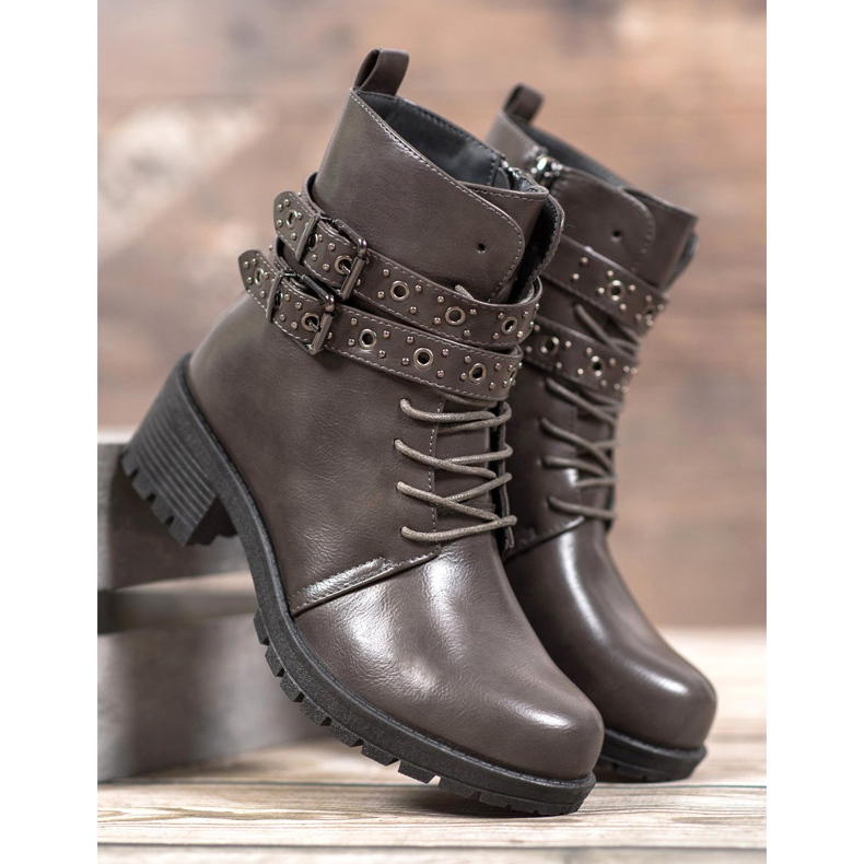 SHELOVET Trabalhadores atados cinza 1