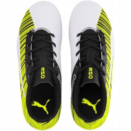 Chuteiras Puma One 5.4 Fg Ag Jr 105660 03 multicolorido amarelo 1