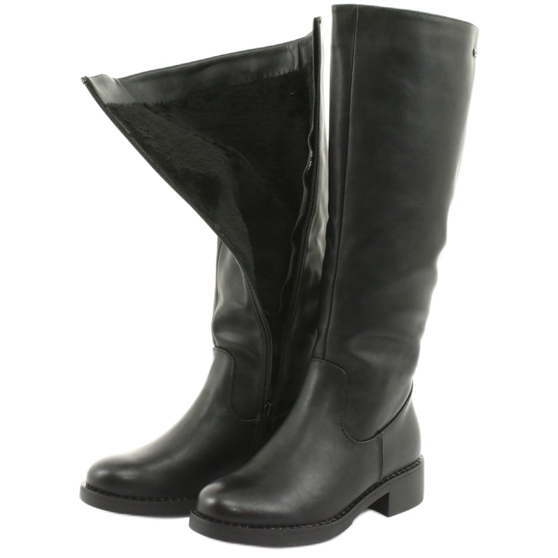 Botas em fundo grosso Sergio Leone 280 preto 5