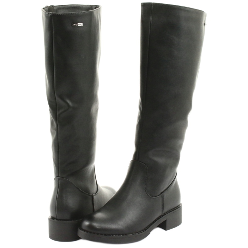 Botas em fundo grosso Sergio Leone 280 preto 4
