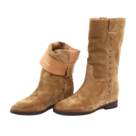 Botas de camurça Badura 9441 marrom 6