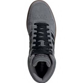 Tênis Adidas Hoops 2.0 Mid M EE7367 cinza 1