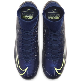 Chuteira Nike Mercurial Superfly 7 Academy Mds FG / MG M BQ5427 401 azul azul 1