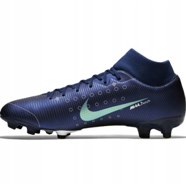 Chuteira Nike Mercurial Superfly 7 Academy Mds FG / MG M BQ5427 401 azul azul 2