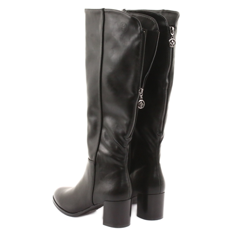 Botas pretas de Sergio Leone preto 4