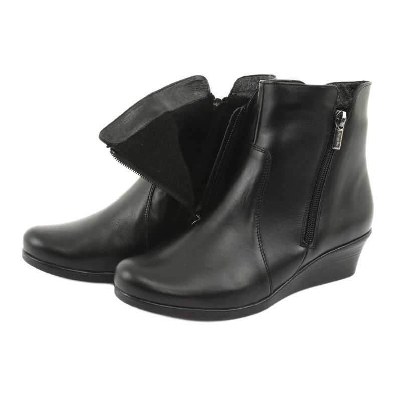Botas de inverno na cunha Angello 971 preto 5