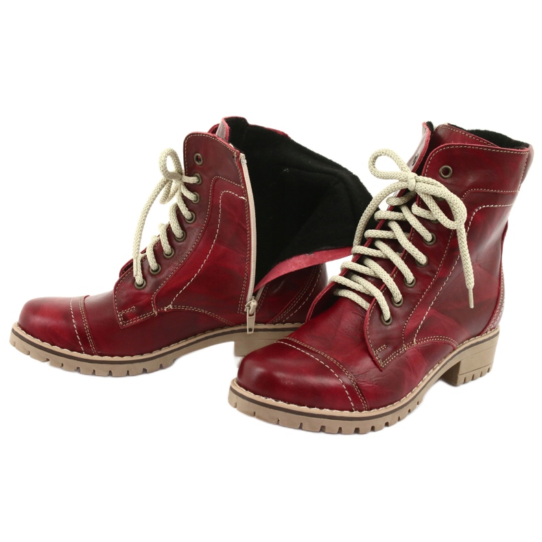 Botas isoladas com controle deslizante Naszbut 845 vermelho 5