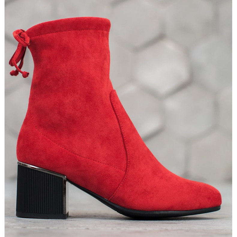 Goodin Botas Vermelhas Elegantes vermelho 1