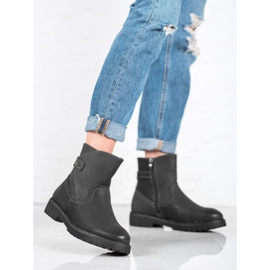 Sergio Leone Botas Pretas Confortáveis preto 1