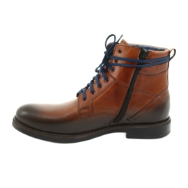 Botas com zíper Nikopol 700 marrom 2